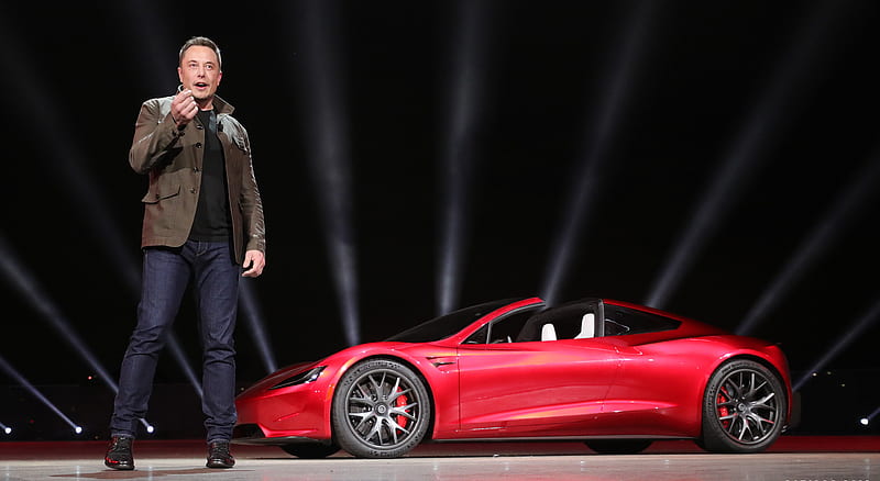 2020 Tesla Roadster - Presentation by Elon Musk, car, HD wallpaper | Peakpx
