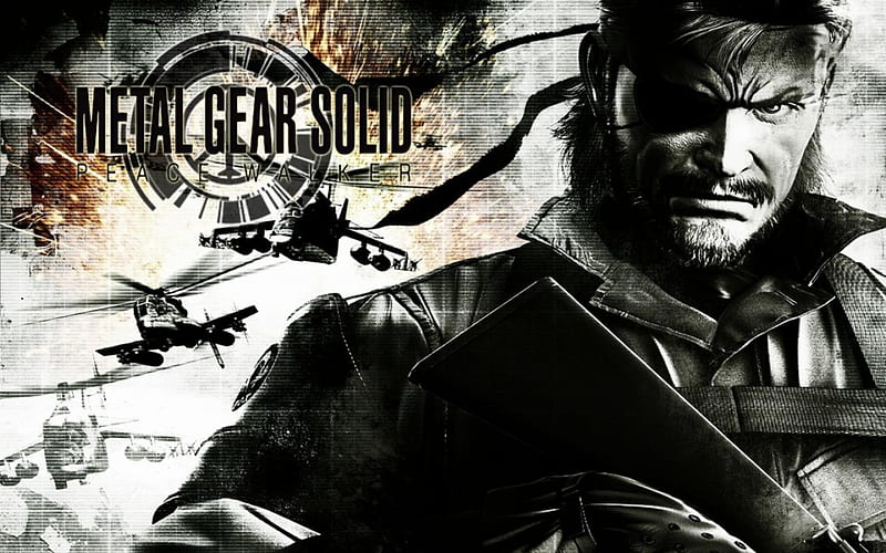 Metal Gear Solid Peace Walker, Solid Snake, Super Smash Bros, Call of Duty Black Ops, Metal Slug, HD wallpaper