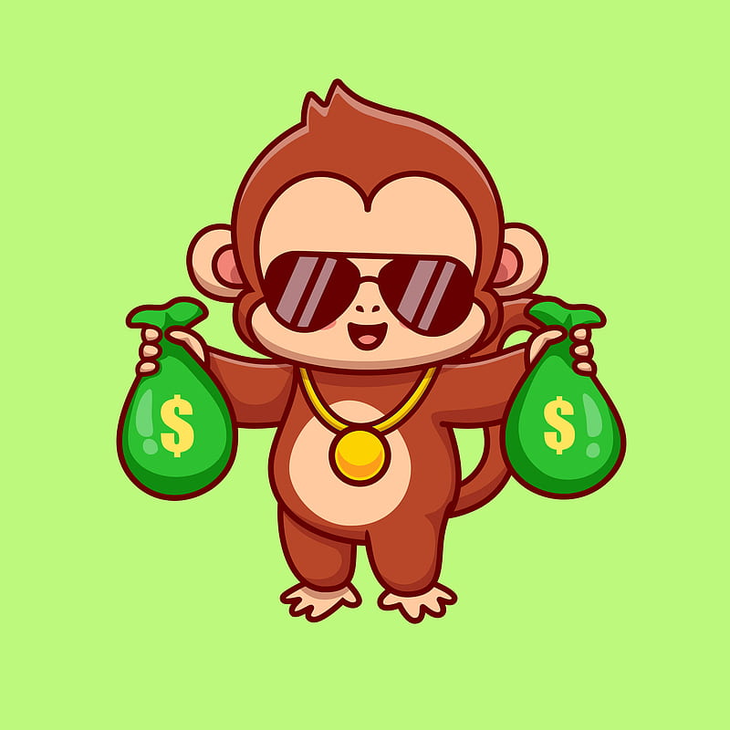 Cool Baby Monkey, Monkey Meme, HD phone wallpaper