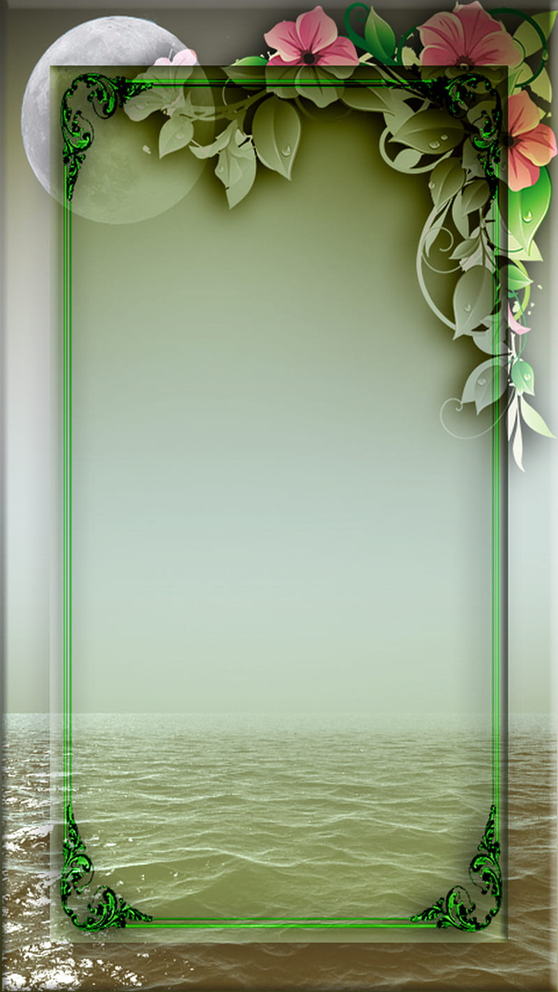 Awsome, moon, good morning, saints, metal, rose, omar, good, sea, morning, HD phone wallpaper