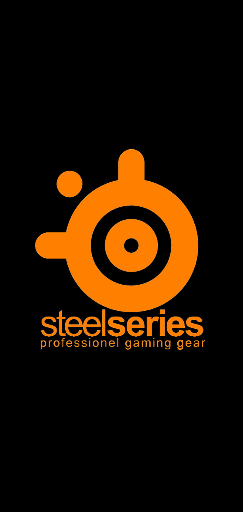 Orange Steelseries , gaming, HD phone wallpaper