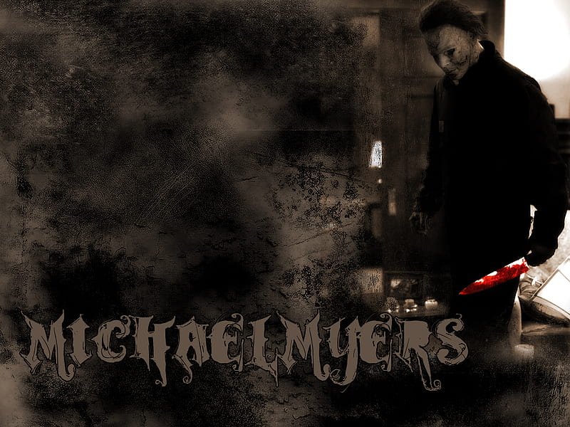 Michael myers, by rob zombie, horror, halloween, blood, HD wallpaper