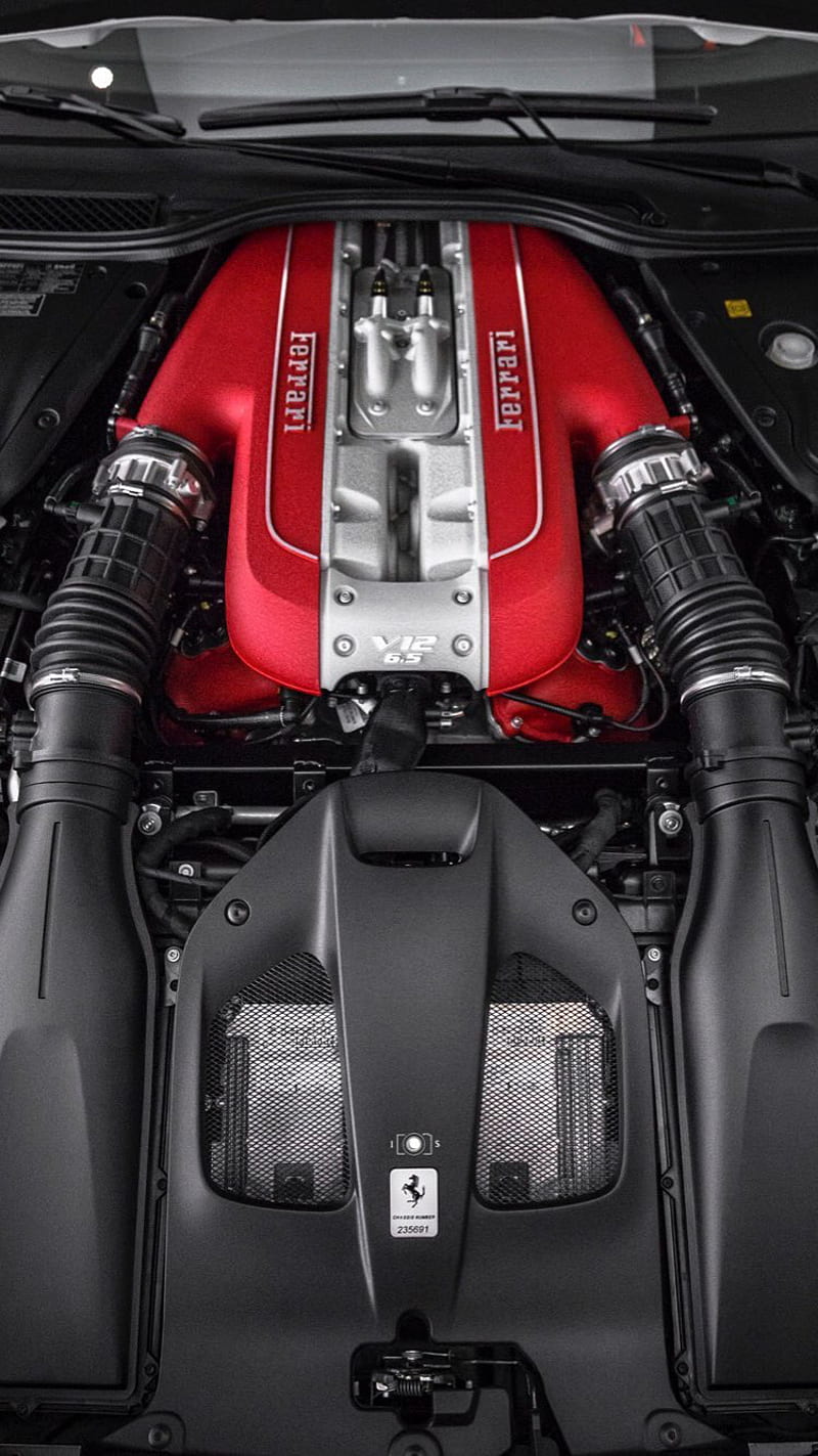 Ferrari, interior, motors, logo, car, type, red, power, hp, fats, HD phone wallpaper