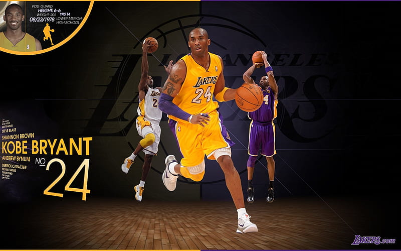 2010-11 season NBA Los Angeles Lakers kobe bryant, HD wallpaper