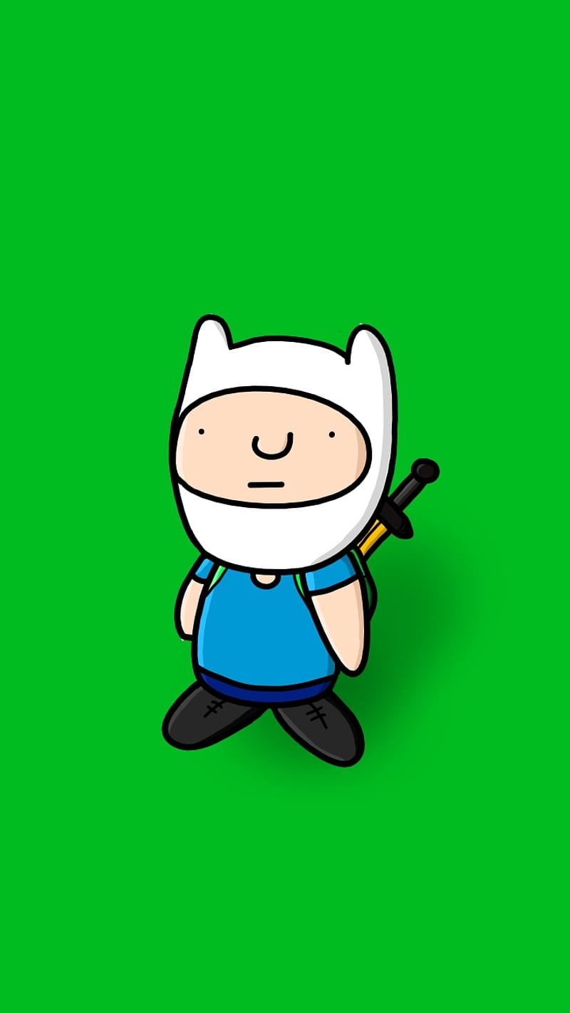 Adventure time , adventure time, finn, jake, cartoon, sword, rick and morty, green, finn and jake, dog, tv, HD phone wallpaper