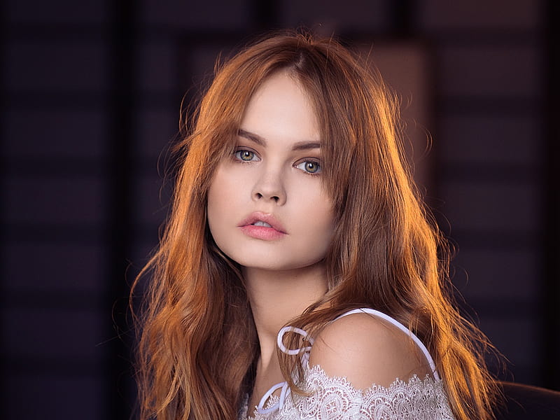 Models, Anastasiya Scheglova, Blue Eyes, Face, Model, Redhead, Russian, Woman, HD wallpaper