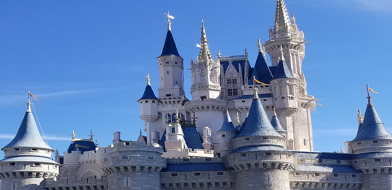 Disney Castle, disney world, HD wallpaper
