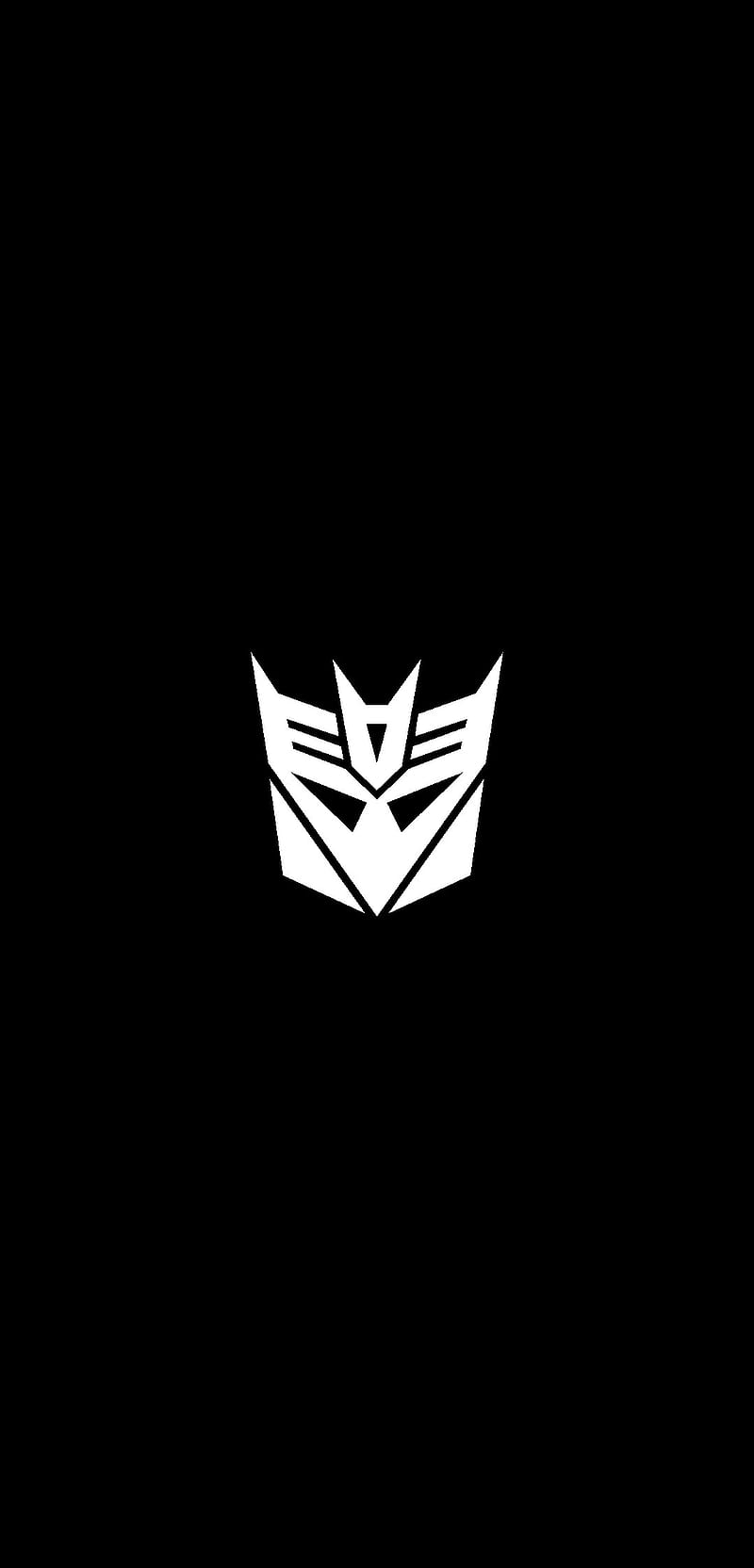 Decepticon logo autobots black megatron transformers white HD phone  wallpaper  Peakpx