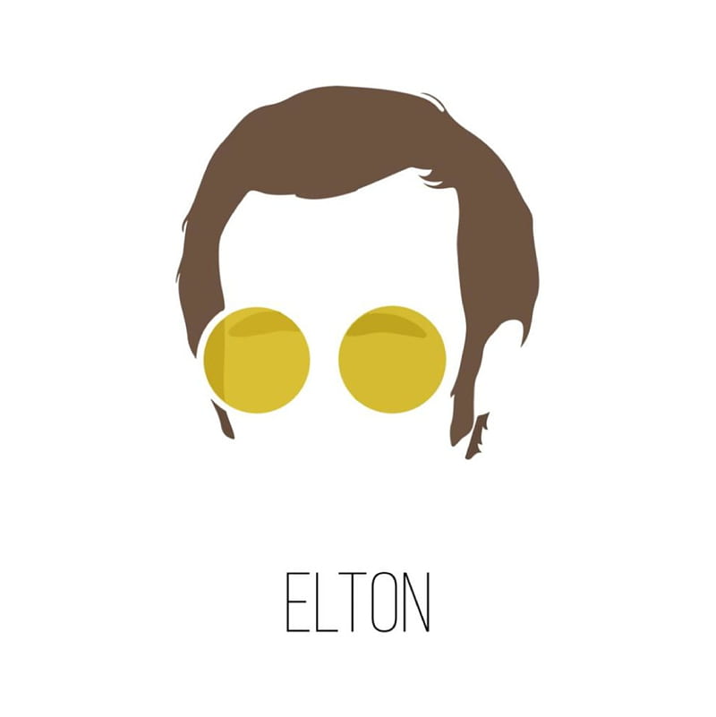 Elton John Logo, elton john, HD phone wallpaper