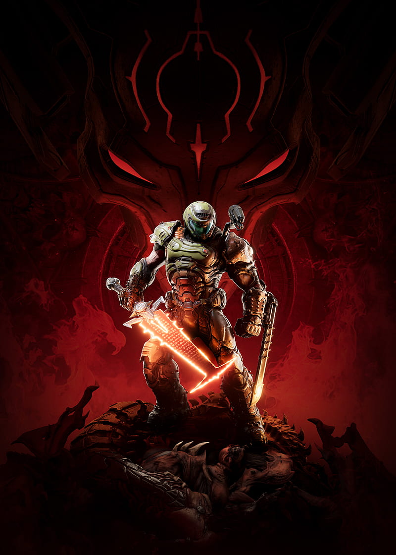 Doom Eternal Game 2020, HD phone wallpaper