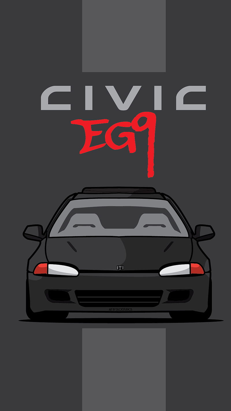 Civic EG 9, carros, sports car, HD phone wallpaper