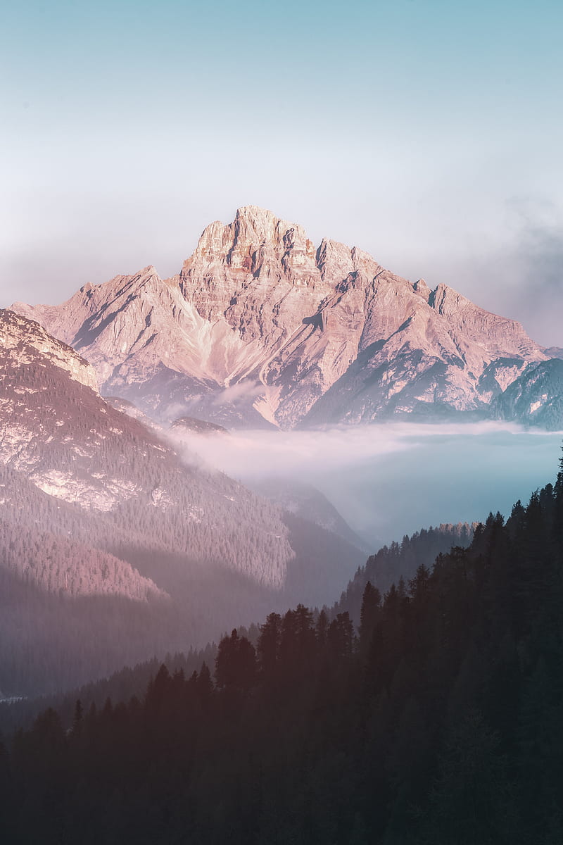 Karli dag, mountains, snow, HD phone wallpaper