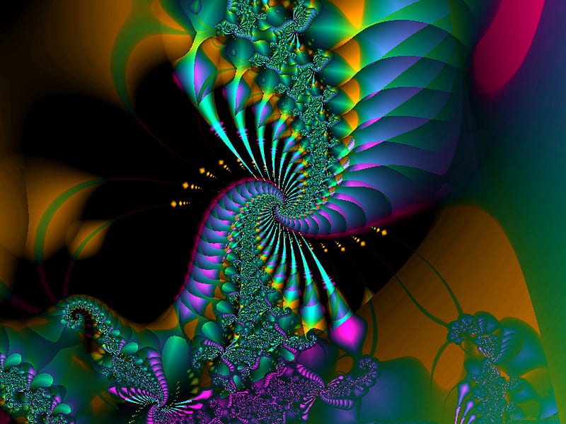 Fractals, fractals, abstract, HD wallpaper | Peakpx