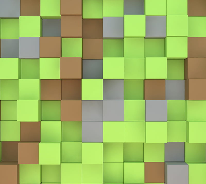 Minecraft Cubes, abstract, mine-craft cubes, HD wallpaper