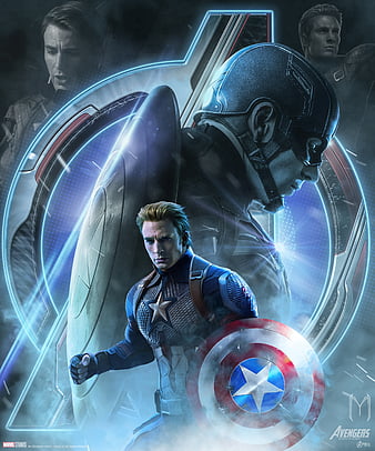Avengers Endgame Captain America Poster Art, HD phone wallpaper