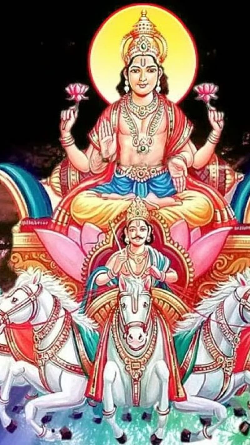 Surya Dev | Lord shiva painting, Krishna painting, Ganesha painting