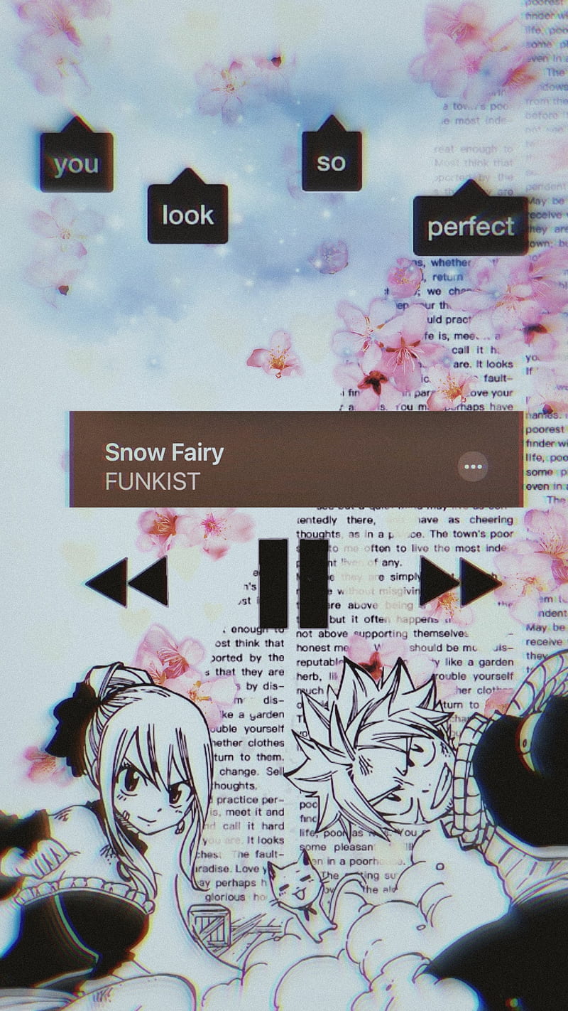 Nalu, fairy tail, lucy heartfilia, natsu dragneel, theme, HD phone wallpaper