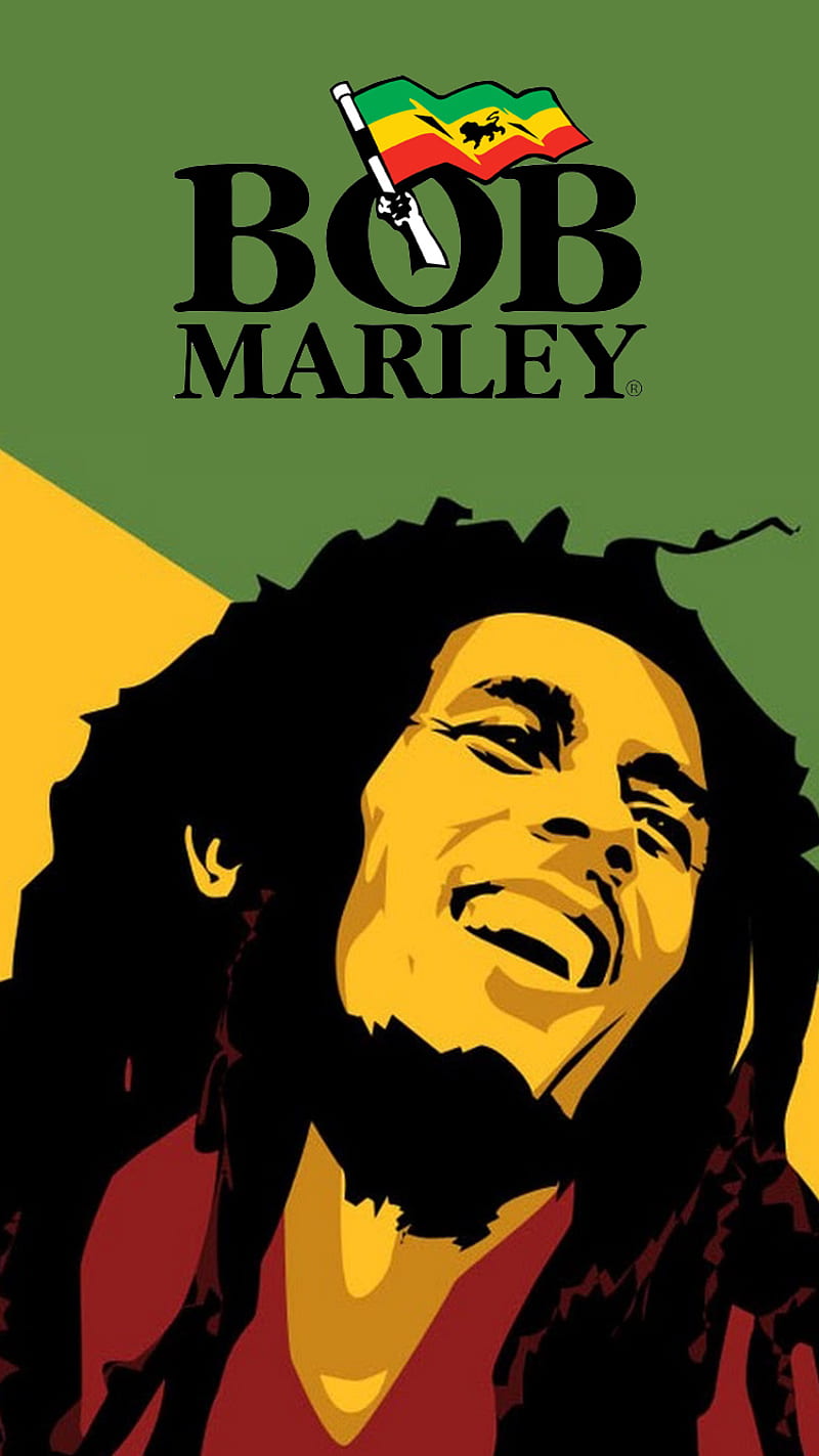 Bob Marley, music, rasta, reggae, smile, HD phone wallpaper