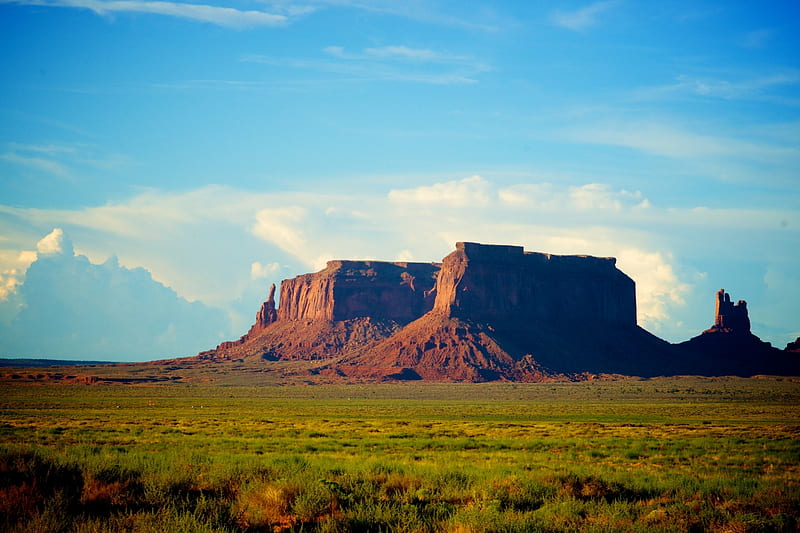 Monument Valley Mesas, Landscapes, Deserts, Rocks, Mesas, Nature, HD wallpaper