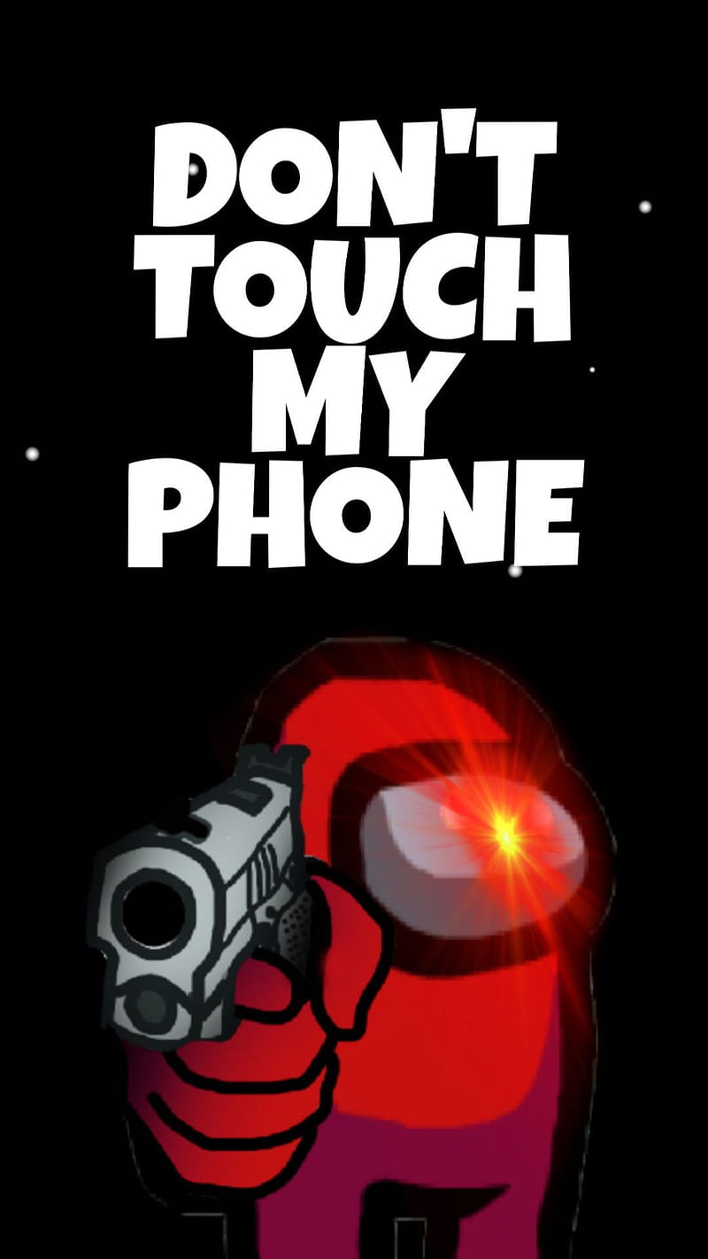 Don't Touch My Phone by Aftab, don't touch my phone, gun shooting, HD phone  wallpaper | Peakpx