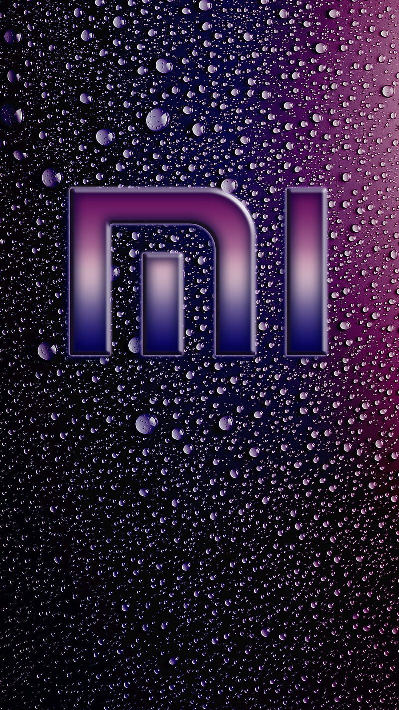 Xiaomi Mi, black, brands, mix, neon, pink, you, HD phone wallpaper