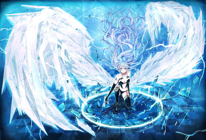 Angel Miku, cool, anime, angel, miku, new, wall, HD wallpaper | Peakpx