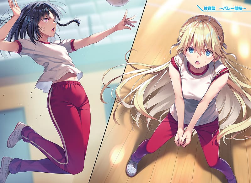 Anime, Suzune Horikita, Classroom Of The Elite, Tsubasa Nanase, HD wallpaper