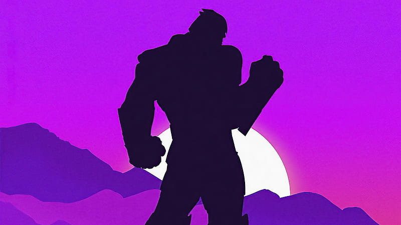 Thanos Minimal , thanos, supervillain, minimalism, minimalist, superheroes, artist, artwork, digital-art, HD wallpaper