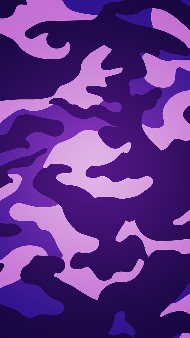 Purple Camouflage Background