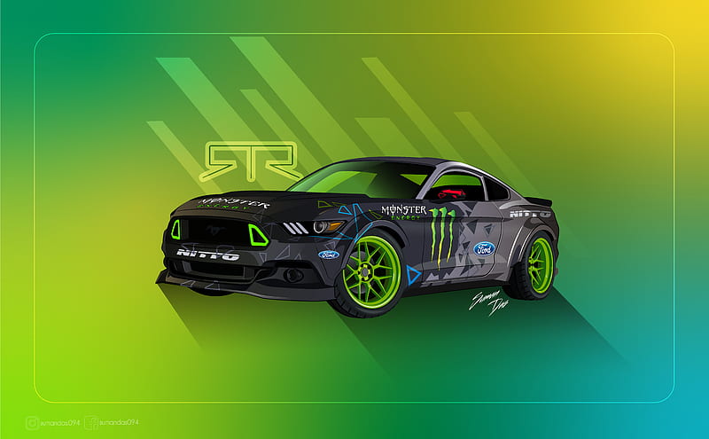 Ford, Ford Mustang RTR, Car, Ford Mustang, HD wallpaper