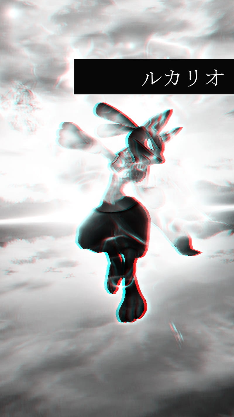 Lucario 2 Black Edits Lucario Hop Smash Tokyo Vaporwave Hd Mobile Wallpaper Peakpx