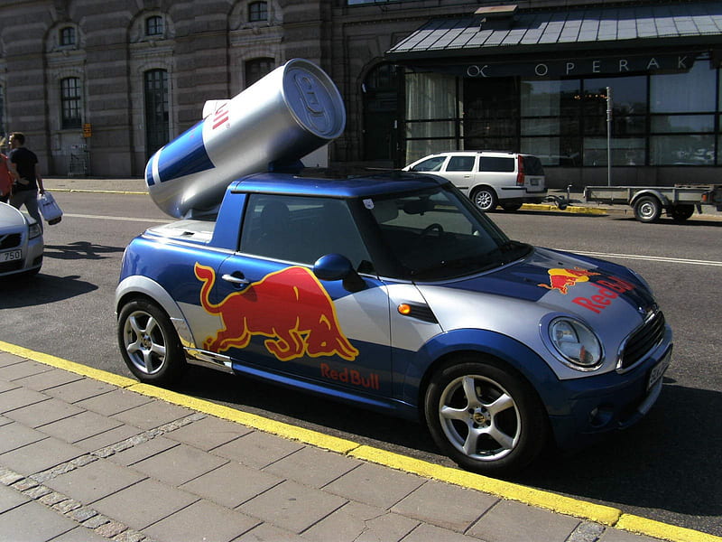Red Bull, Funny, Red, Bull, Blue, HD wallpaper | Peakpx