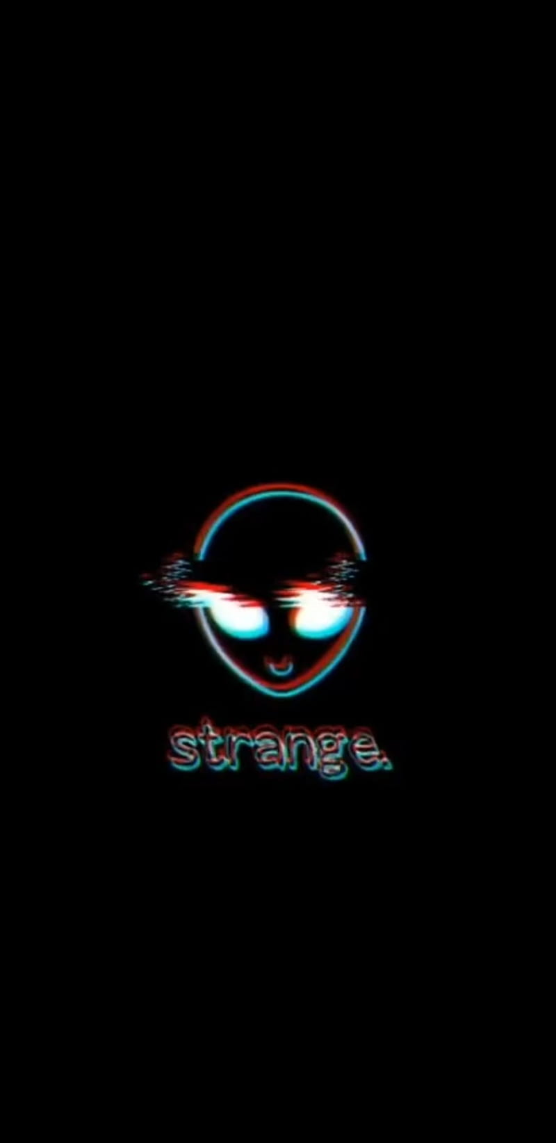 Papel de parede para, Aesthetic Alien Black HD phone wallpaper