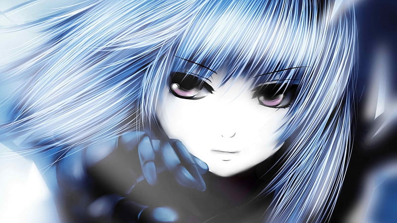 Anime, bonito, ojos azules, niña, cabello azul, cabello largo, Fondo de pantalla HD | Peakpx Anime, bonito, ojos azules, niña, cabello azul, cabello largo, Fondo de pantalla HD | Peakpx