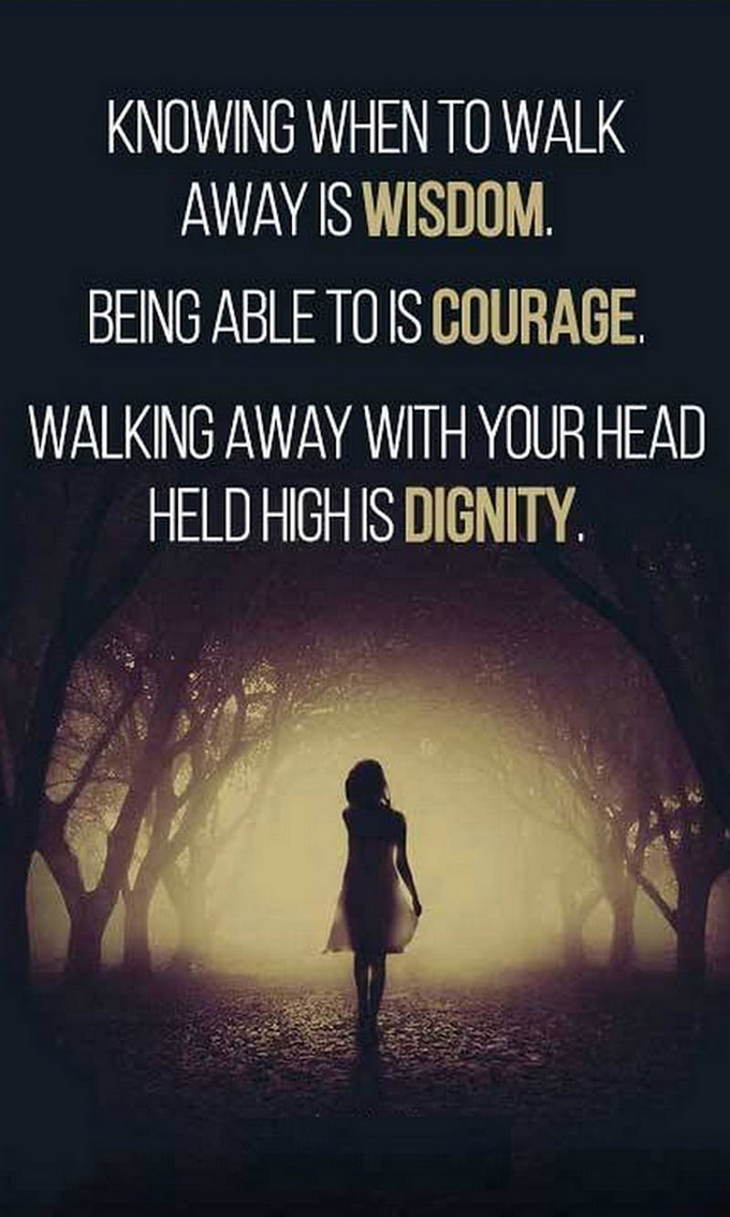 Dignity, courage, head, knowing, walk, wisdom, HD phone wallpaper