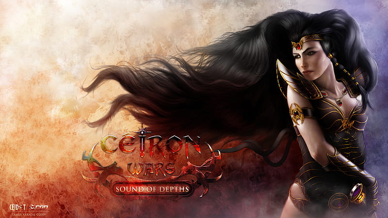Ceiron, fantasy, ceiron wars, sound of depths, cg, video game, HD wallpaper