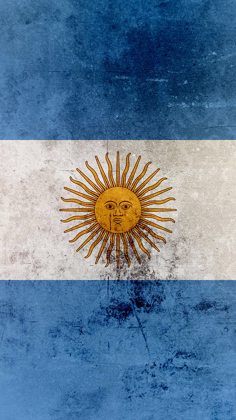 Argentina flag, argentina, flag, football, grunge, messi, HD phone wallpaper