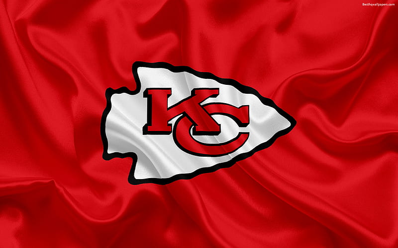 Kansas City Chiefs, American football, logo, emblem, National Football League, NFL, Kansas City, Missouri, USA, HD wallpaper