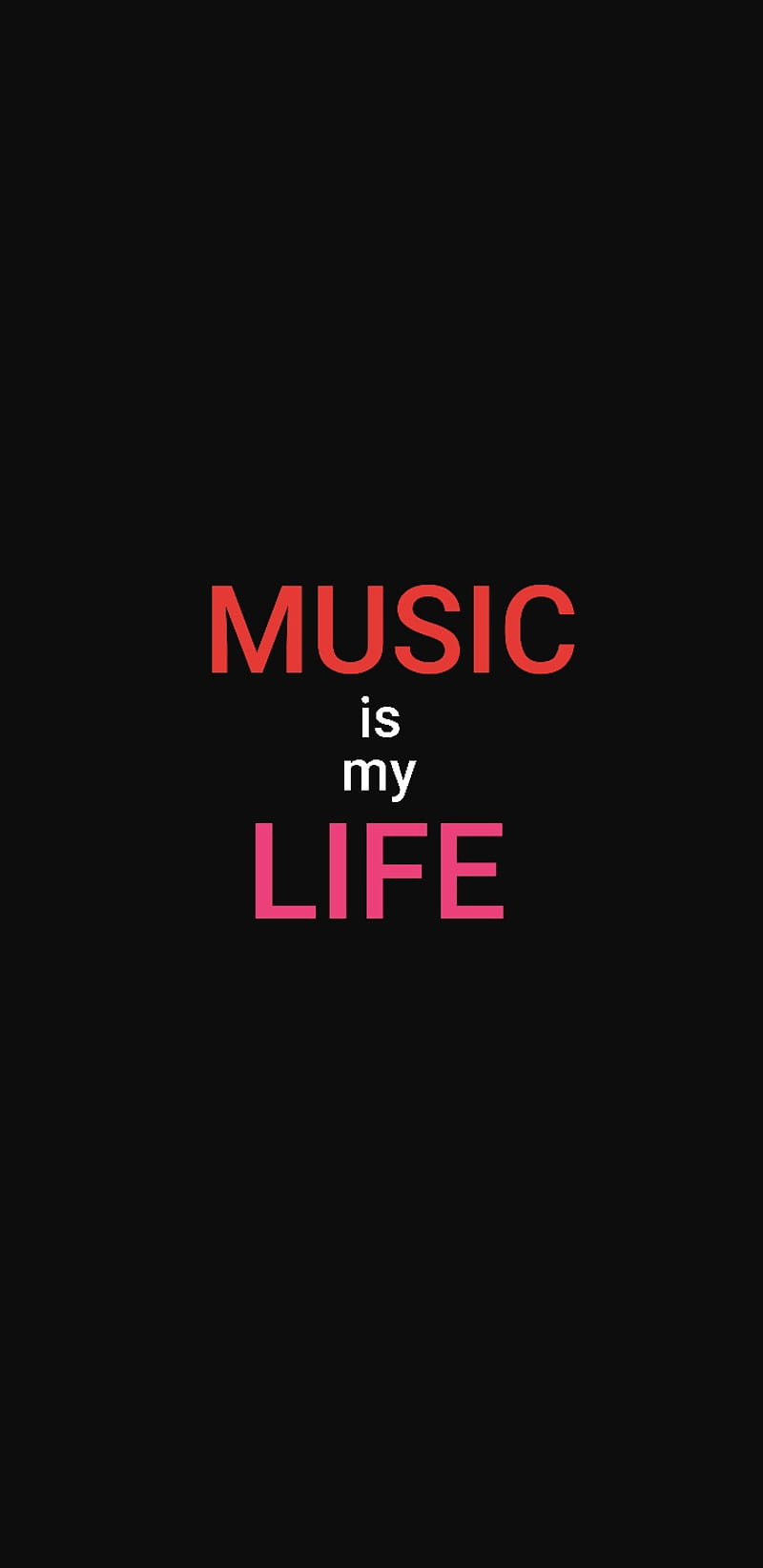 Music is my life, love, HD phone wallpaper | Peakpx