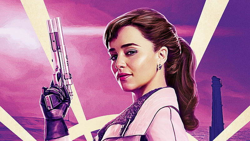 Emilia Clarke In Solo A Star Wars Story Movie, solo-a-star-wars-story, 2018-movies, movies, emilia-clarke, HD wallpaper