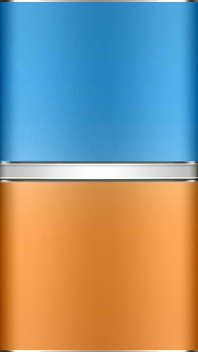 metal background, blue, color, desenho, orange, silver, HD phone wallpaper