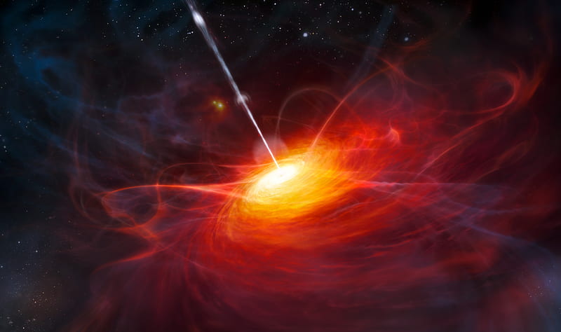 ULAS_J1120 0641, black-hole, quasar, ulas-j1120 0641, quasi-stellar-radio-source, HD wallpaper