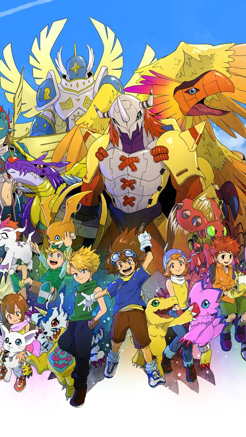 Digimon, anime, HD wallpaper