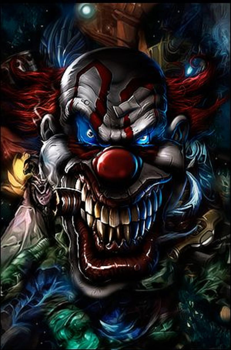Scary Clown, HD phone wallpaper