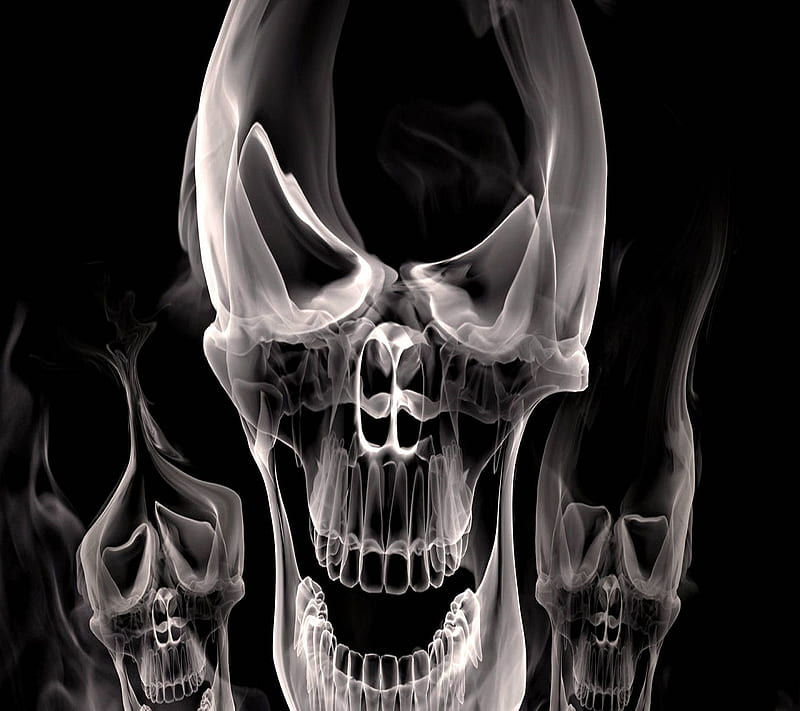 Smoking Skull, 3d, android, full, galaxy s3 latest, samsung, HD wallpaper |  Peakpx