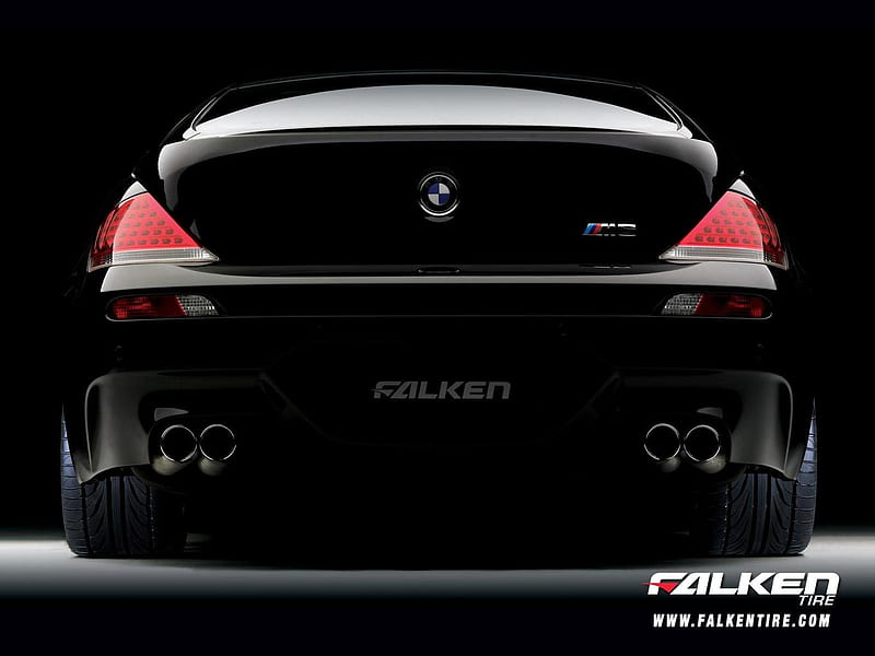 BMW M6 Falken, bmw, black , m6, tires, falken, 6 series, drift, HD wallpaper