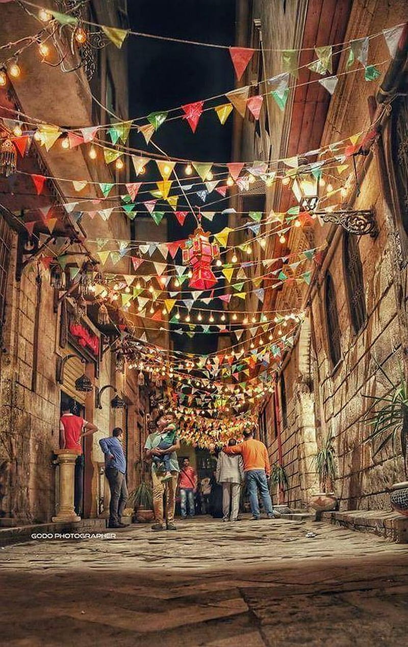 Ramadan, all, city, egypt, good, happy, night, HD phone wallpaper