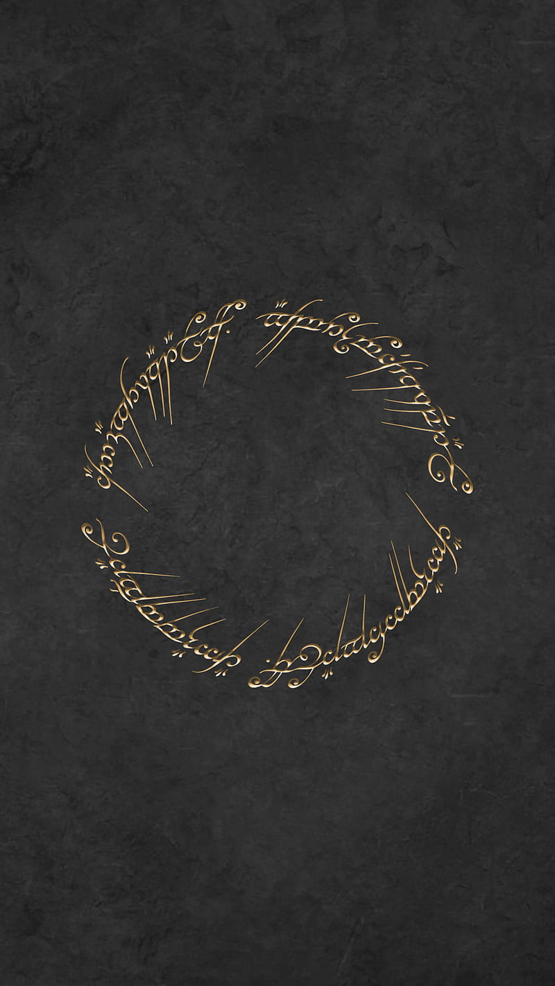 One Ring, all, black speech, middle earth, rule, tolkien, HD phone wallpaper