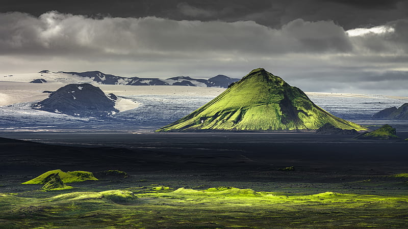 Beautiful Iceland Landscape, HD wallpaper