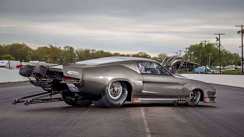 Behind the Wheel of a 3,000-Horsepower Mustang Missile , Classic, Speed, Track, Pro Mod, HD wallpaper